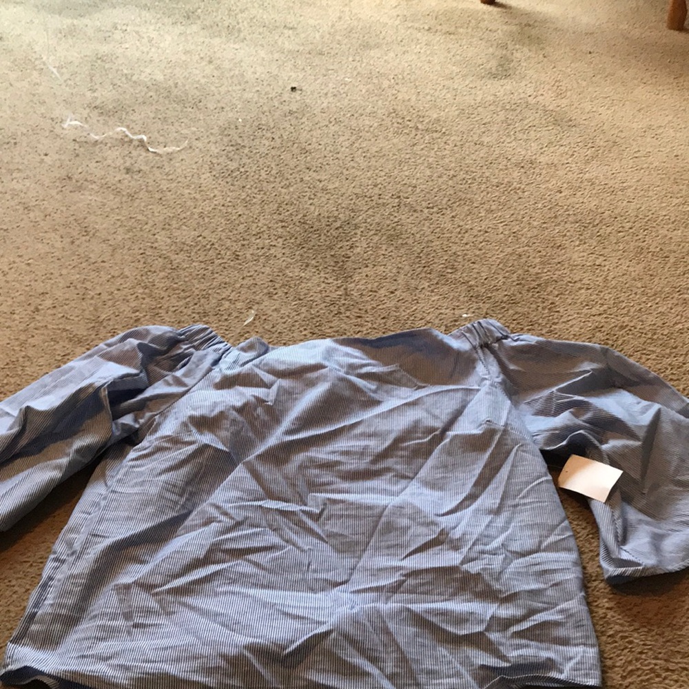 Off the shoulder shirt